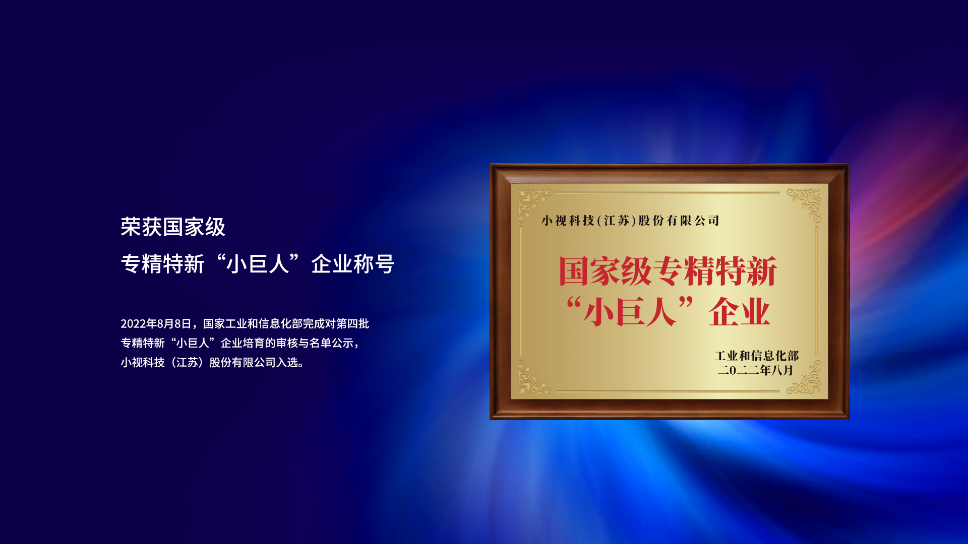 专精特新小巨人
