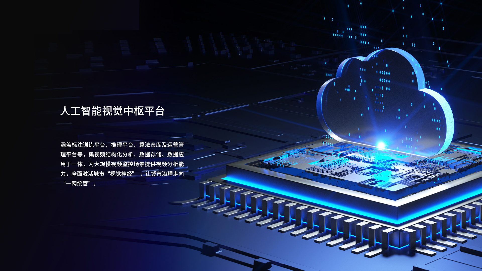 人工智能视觉中枢平台